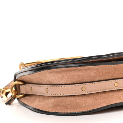 Chloe Calfskin Suede Small Nile Bracelet Bag Biscotti Beige 5 of 13