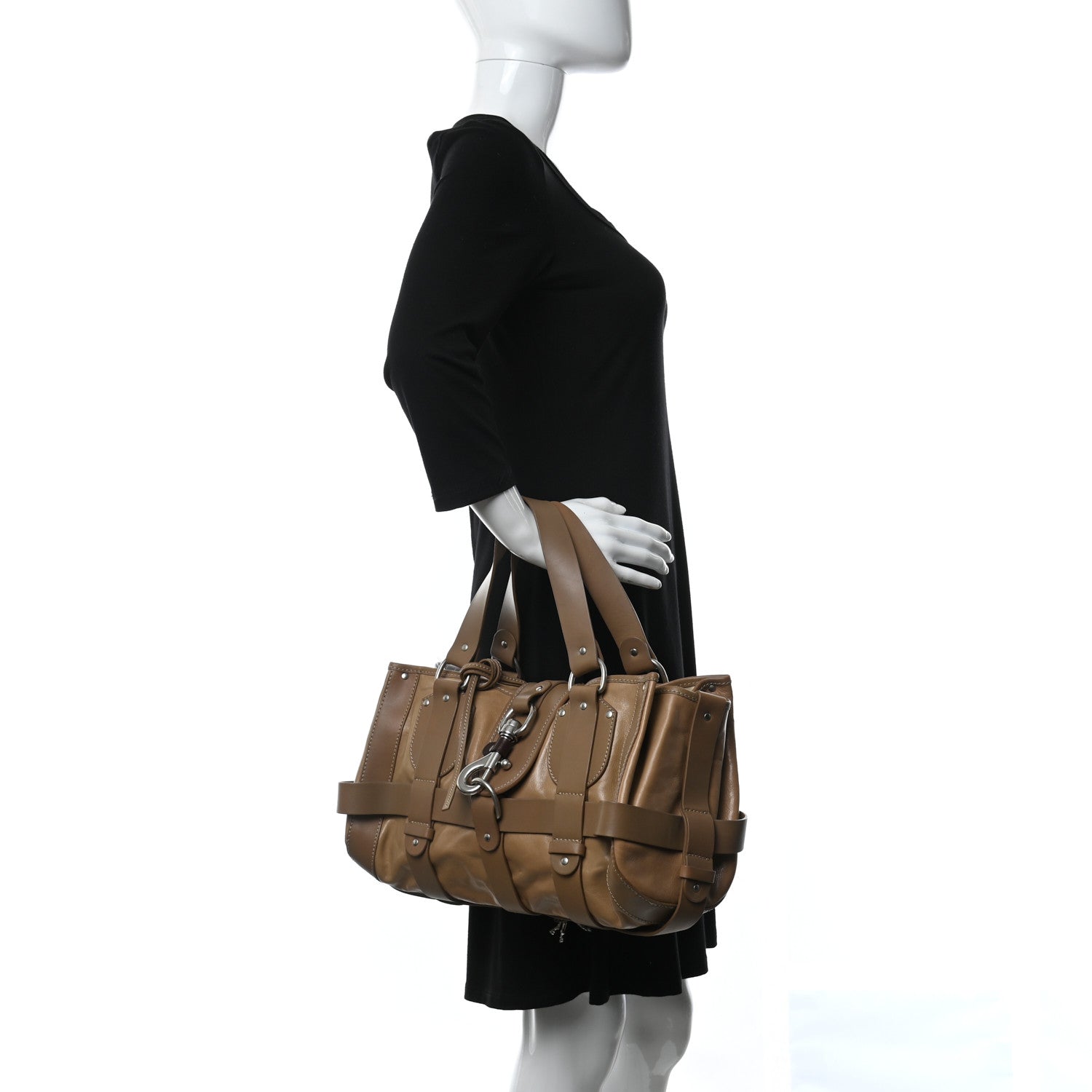 Chloe Calfskin Kerala Bag Sable 2 of 10