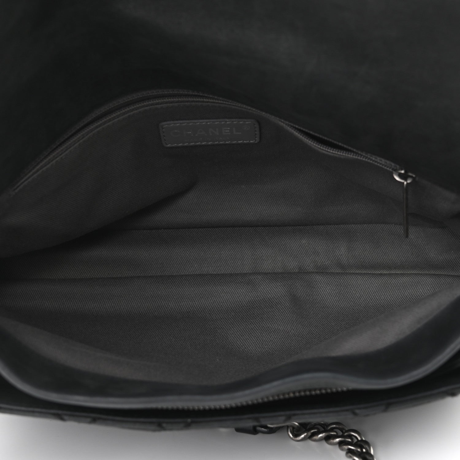 Chanel Iridescent Calfskin Large Coco Daily Flap Black 4 of 10