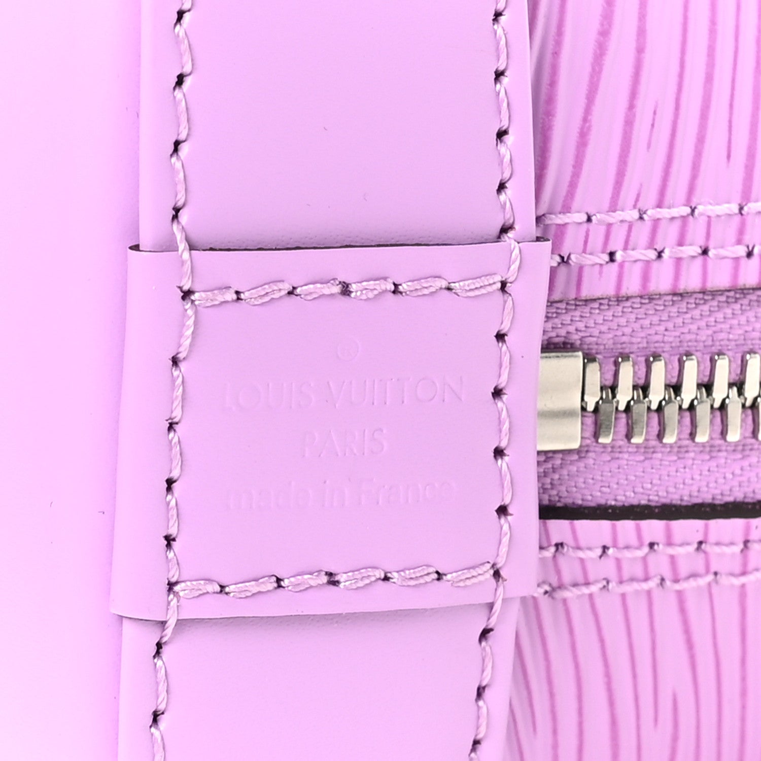Louis Vuitton Epi Jacquard Alma BB Lilac 6 of 10