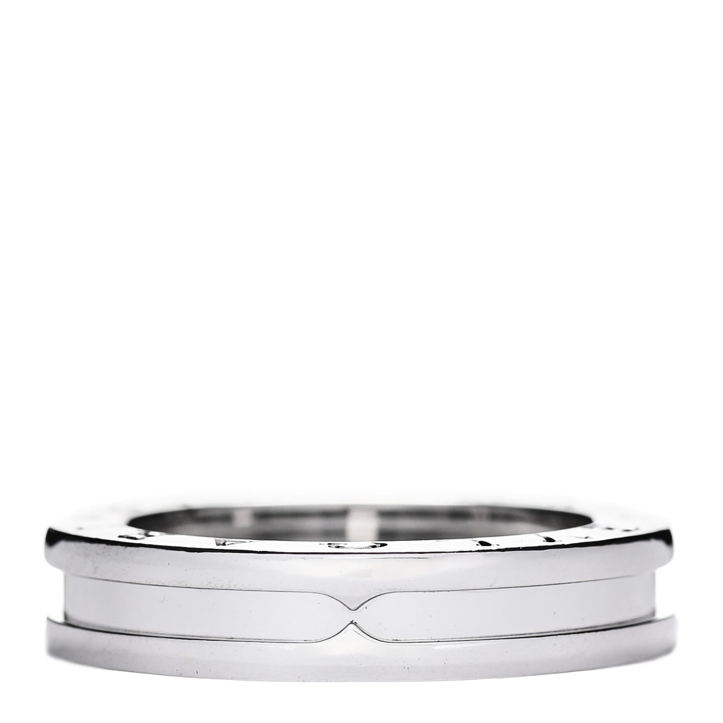 18K White Gold B.Zero1 One-Band Ring 51 5.75