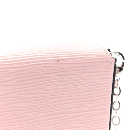 Louis Vuitton Epi Pochette Felicie Rose Ballerine 12 of 12