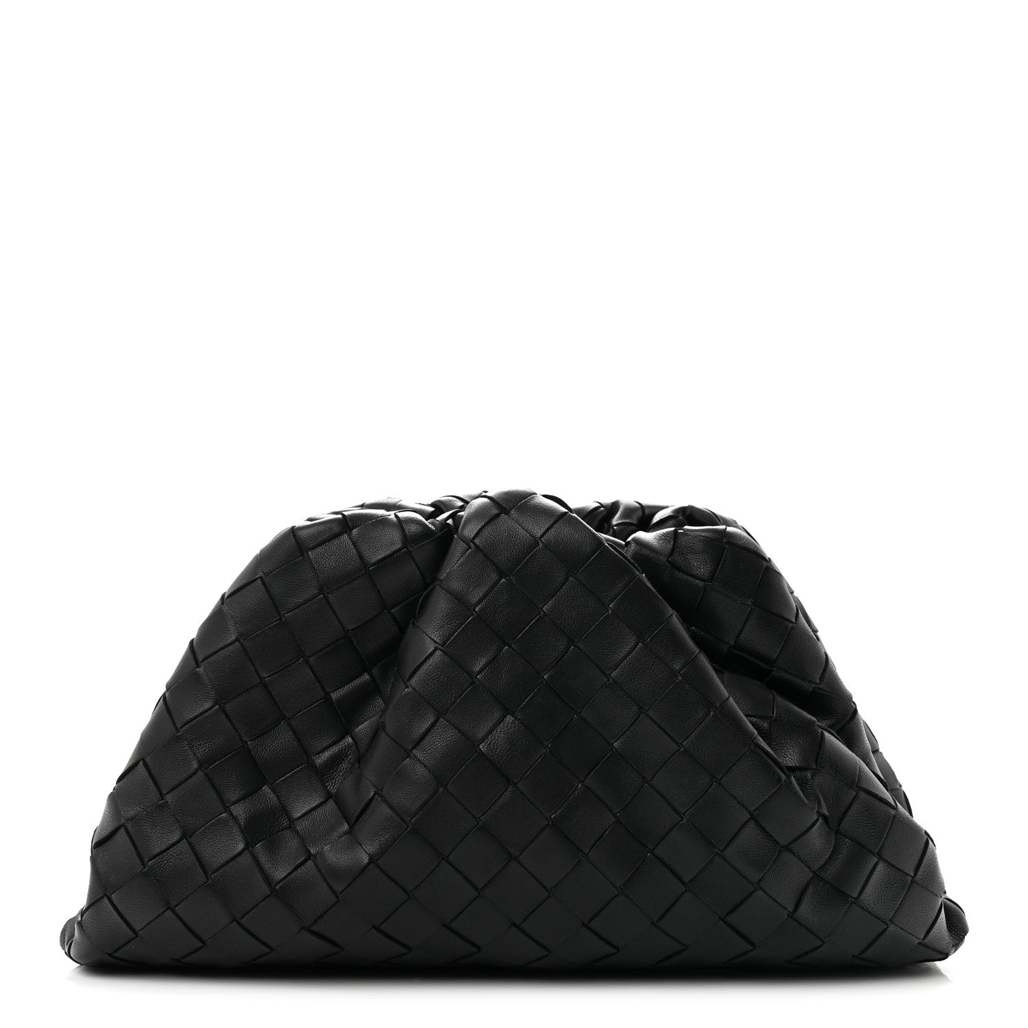 Bottega Veneta Nappa Intrecciato Teen Pouch Black 1 of 10