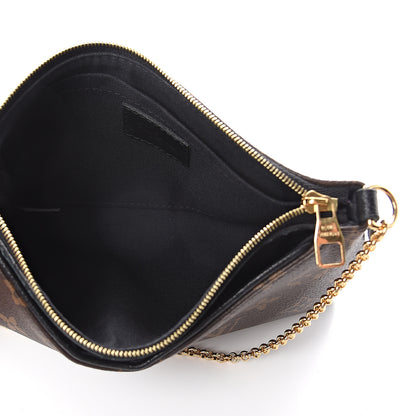 Louis Vuitton Monogram Pallas Clutch Black 4 of 7