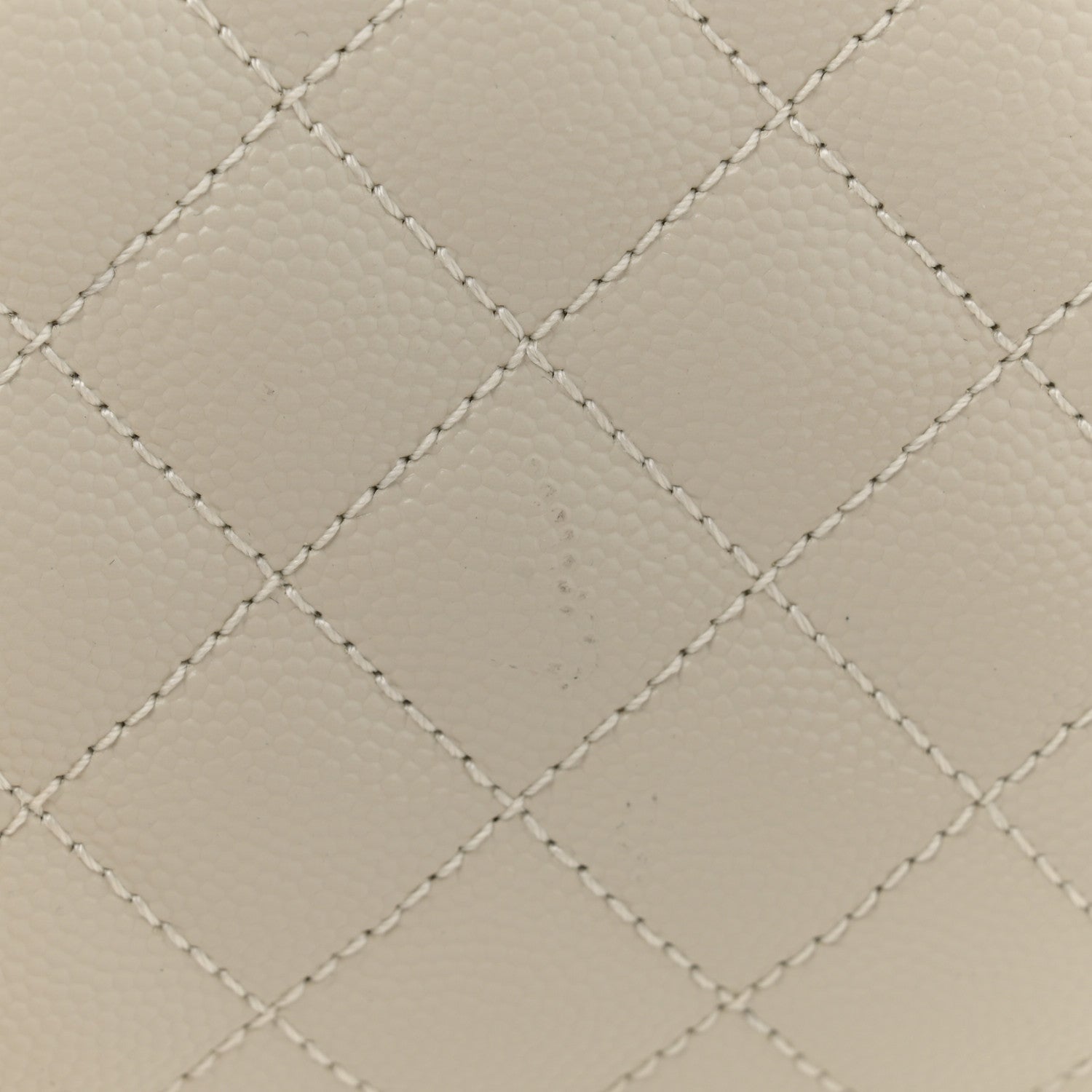 Saint Laurent Grain De Poudre Mixed Matelasse Large Triquilt Monogram Satchel Crema Soft 12 of 12