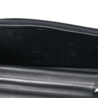 Chanel Lambskin Quilted Boy Wallet On Chain WOC Black 12 of 16