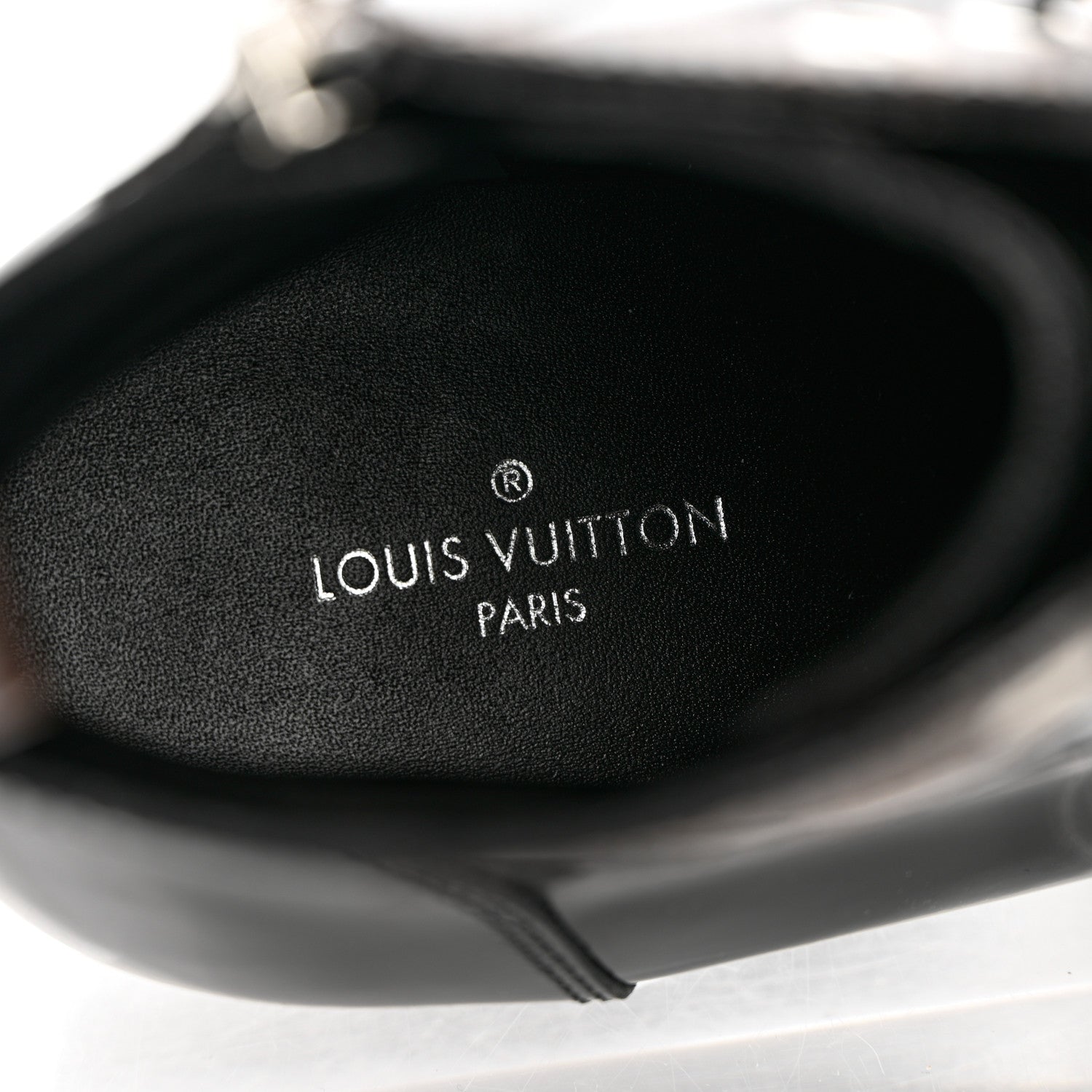 Louis Vuitton Patent Calfskin Monogram Star Trail Ankle Boots 39 Black 6 of 9