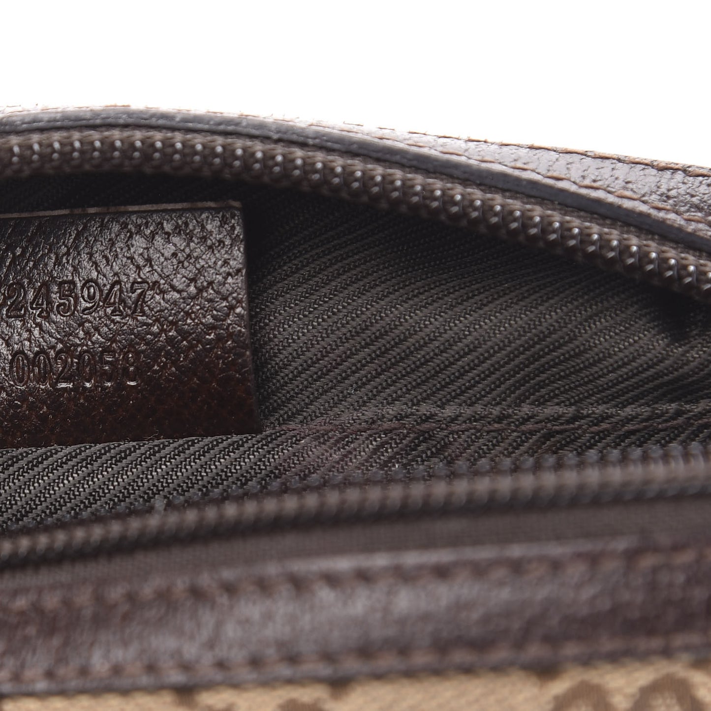Monogram Small Cosmetic Case Dark Brown