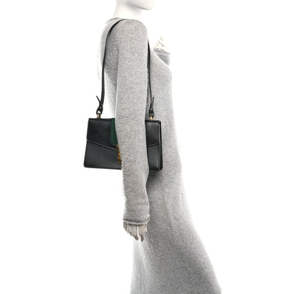 Gucci Calfskin Small Sylvie Shoulder Bag Black 2 of 11
