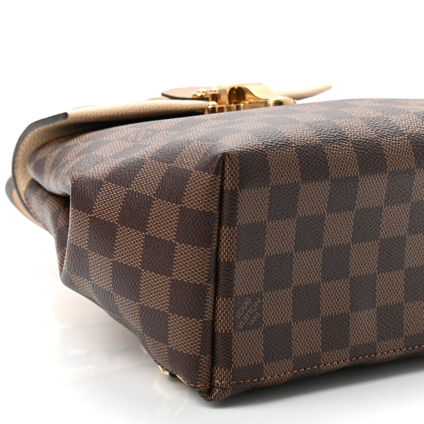 Damier Ebene Clapton Backpack Creme