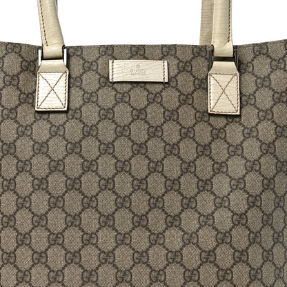 Gucci GG Plus Monogram Small Vertical Tote Off White 8 of 10