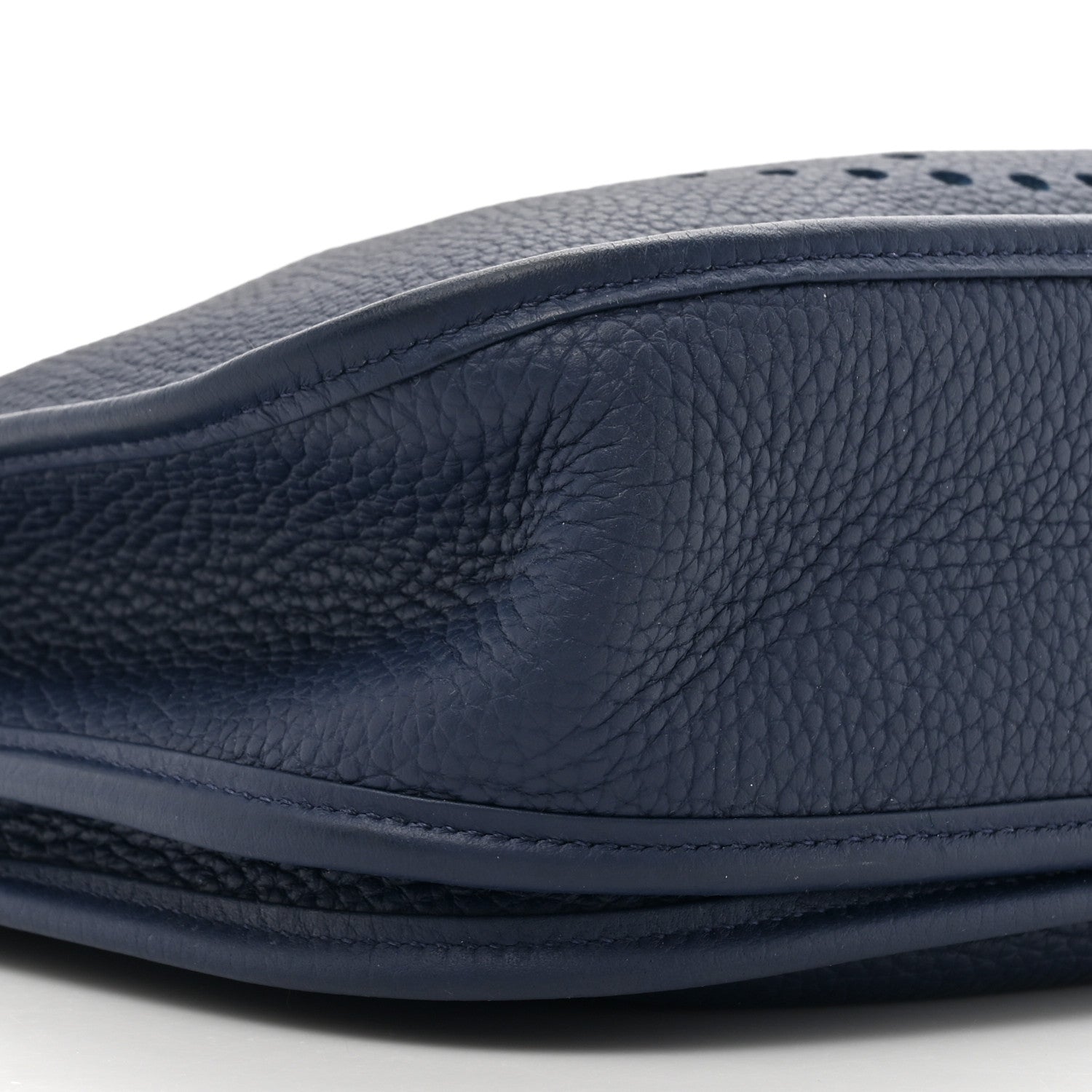 Hermes Taurillon Clemence EVELYNE III PM Deep Blue 10 of 11