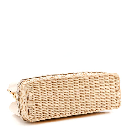 Louis Vuitton Rattan Taurillon Capucines BB Vanilla 4 of 10