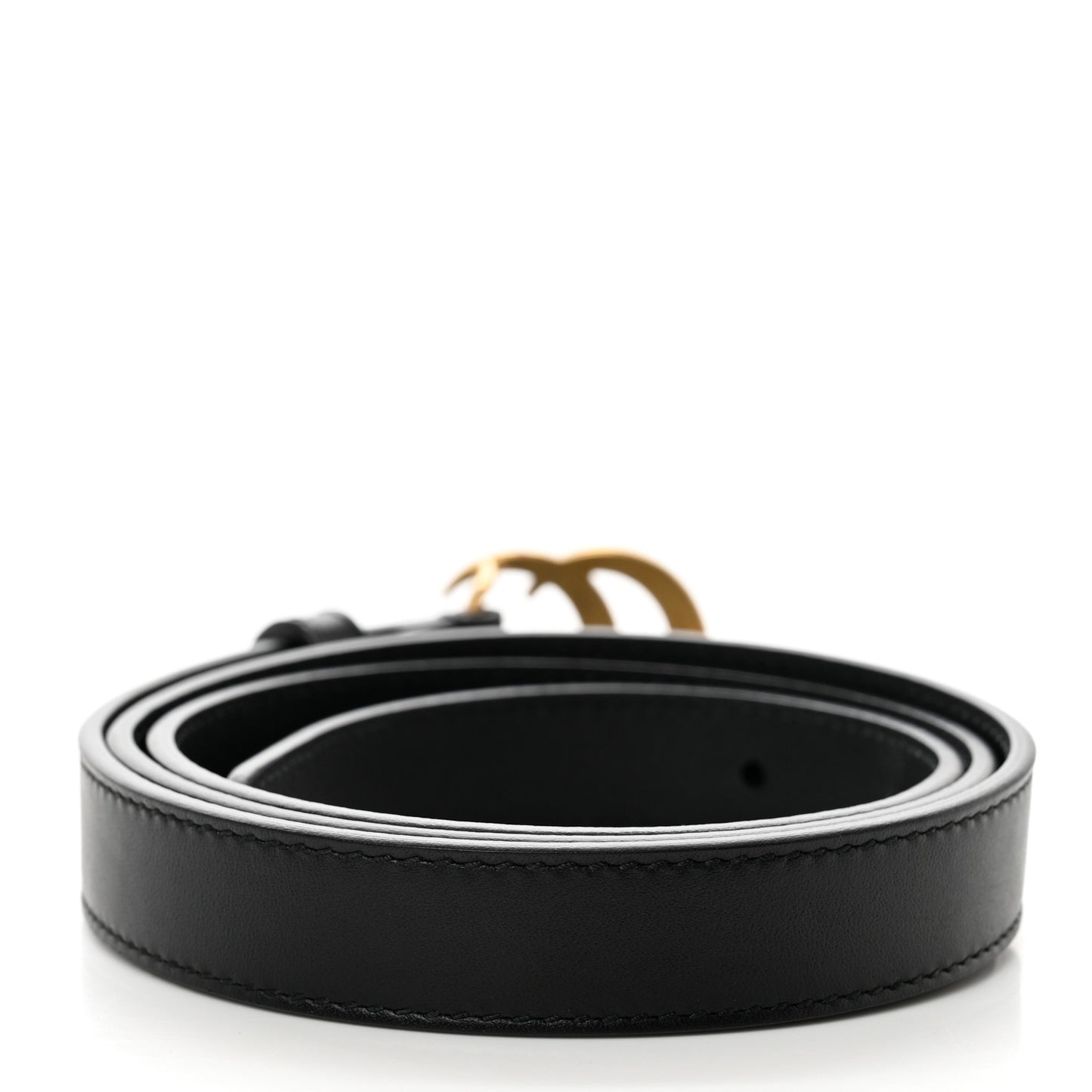 Calfskin Double G 20mm Belt 85 34 Black