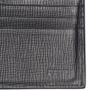 Fendi Zucca Spalmati Bi-Fold Wallet Black 6 of 7
