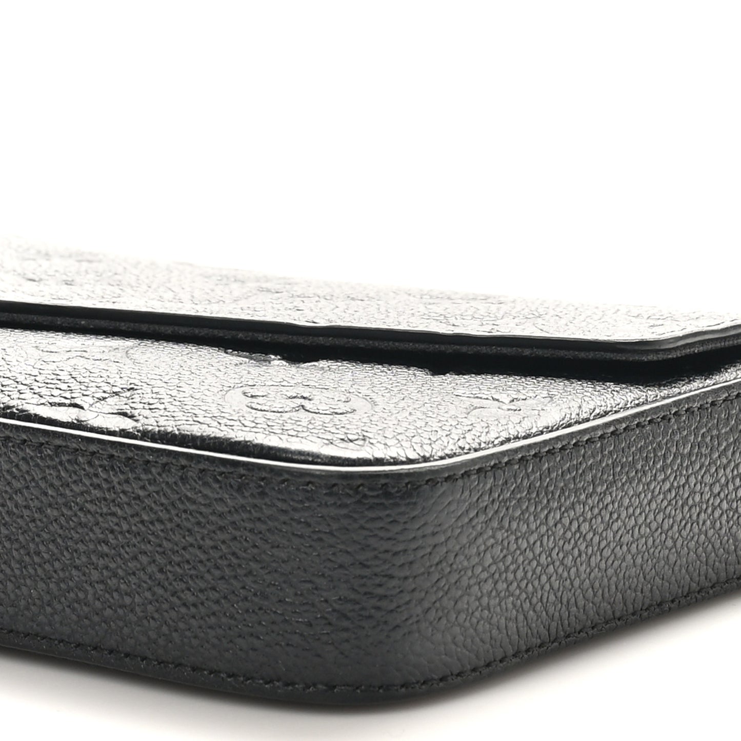 Empreinte Pochette Felicie Chain Wallet Black