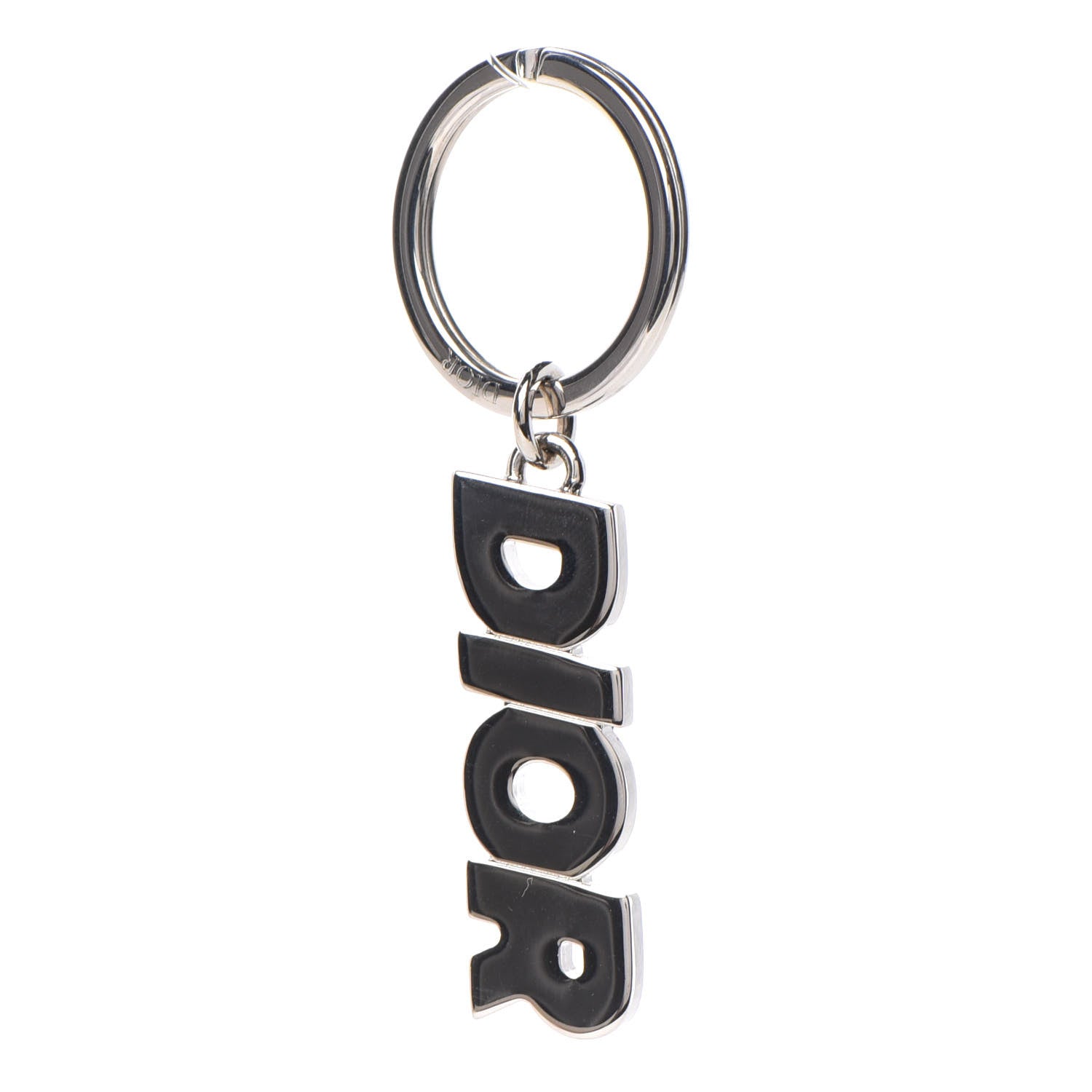 Christian Dior Metal Logo Key Ring 1 of 3