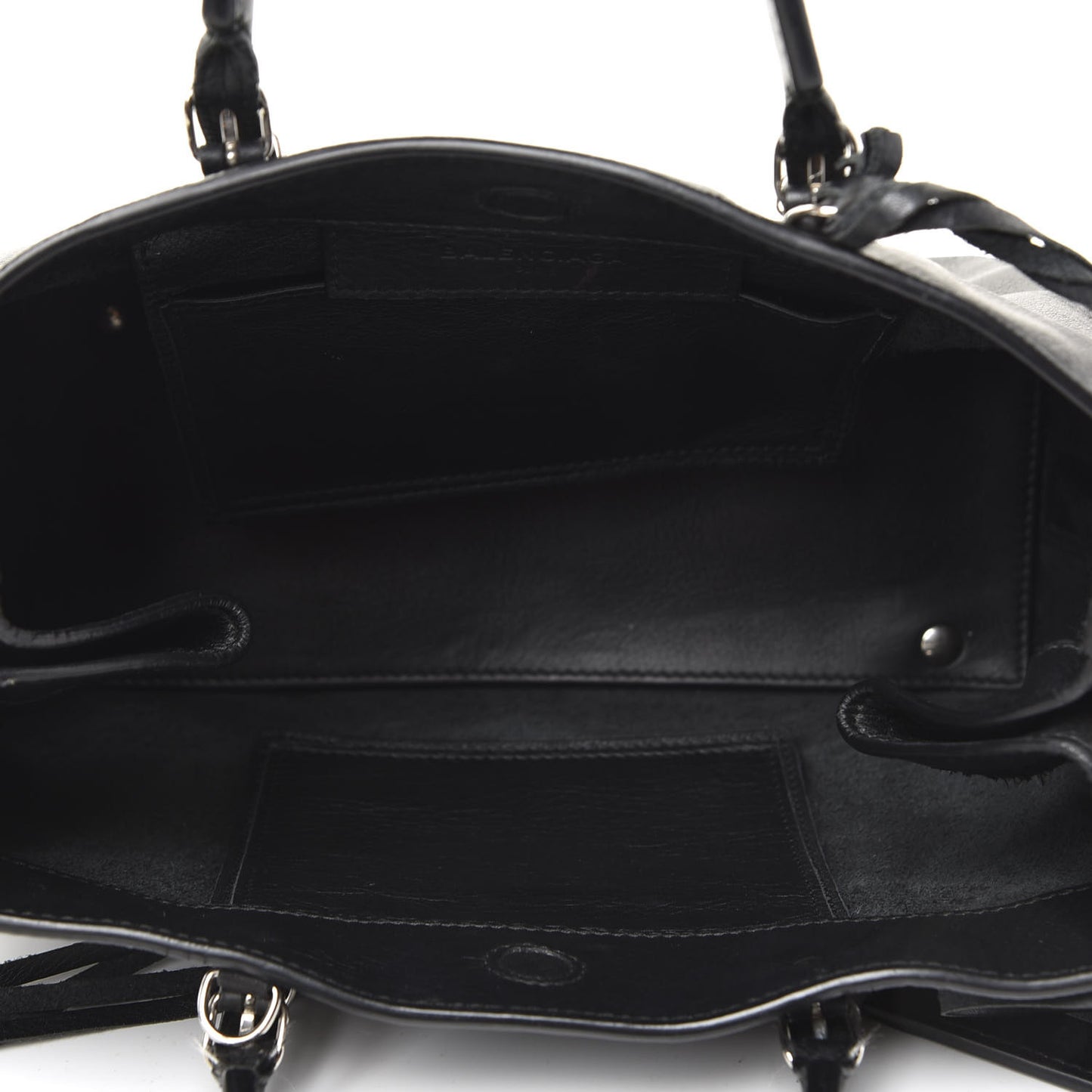 Veau Papier A6 Zip Around Tote Black