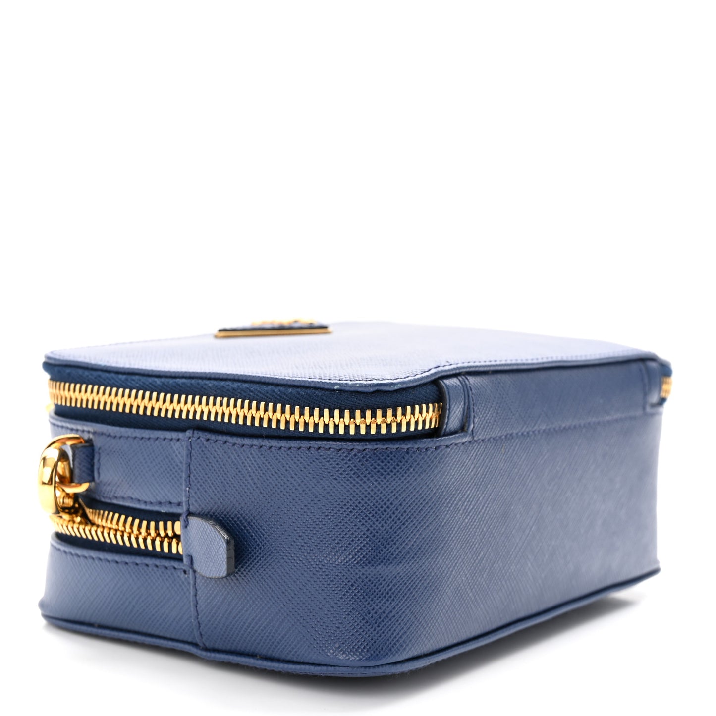 Saffiano Camera Crossbody Bag Bleuette