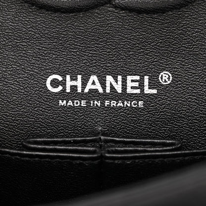 Chanel Patent Calfskin Chevron Quilted Small Double Flap Black 6 of 12