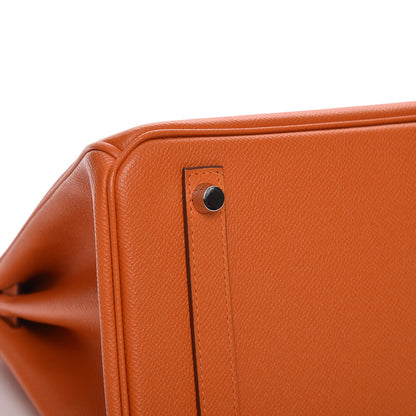 Hermes Epsom Birkin 30 Orange 15 of 25