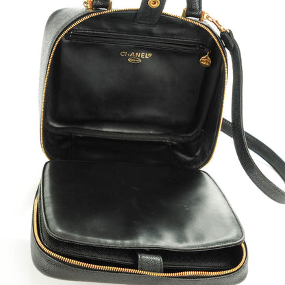 Chanel Caviar Cosmetic Case Black 5 of 8