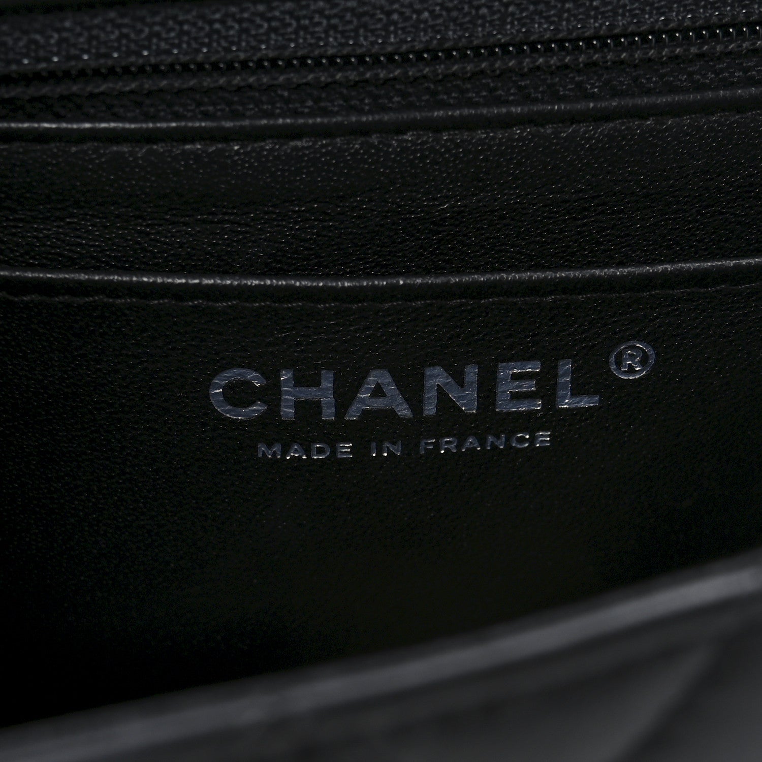 Chanel Lambskin Quilted Mini Rectangular Flap Black 6 of 11