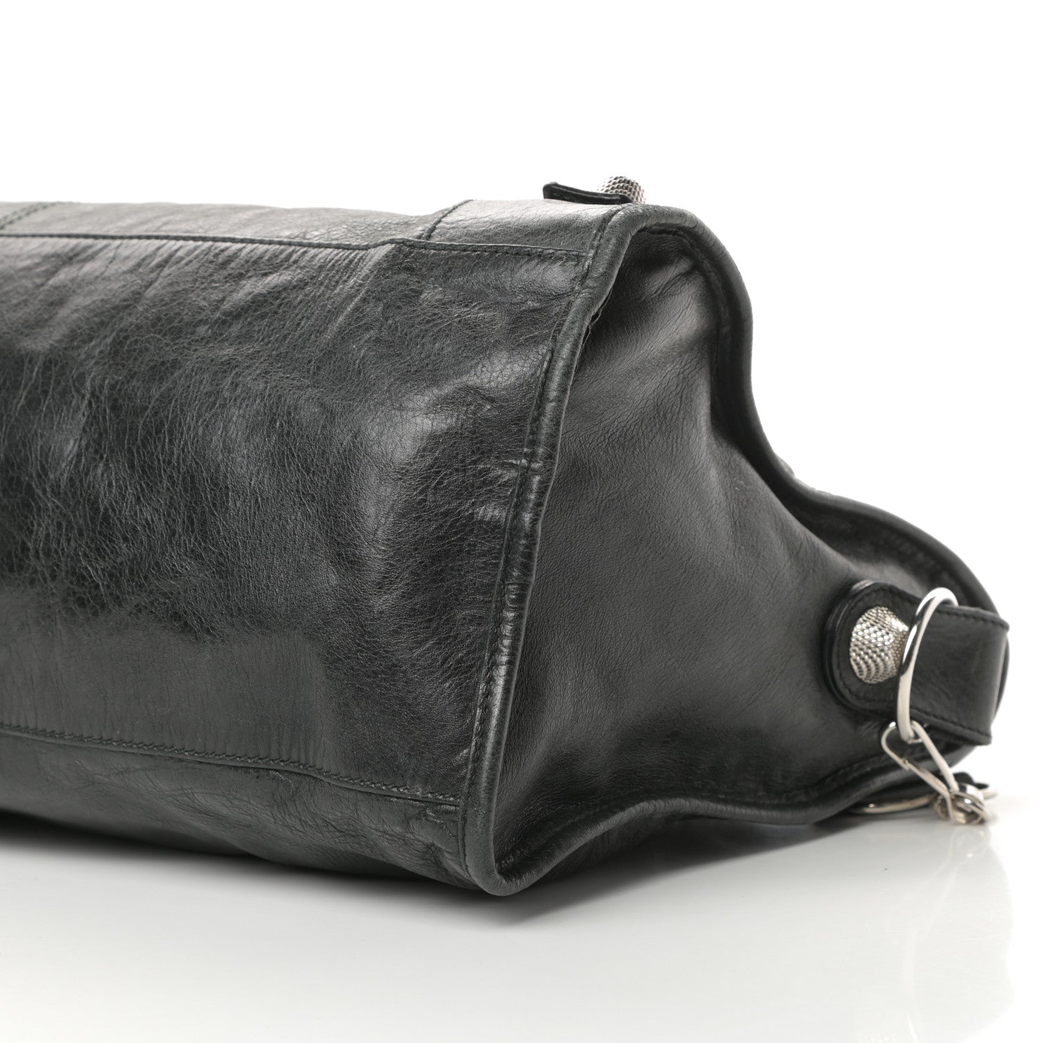Balenciaga Agneau Giant 21 Silver Hardware Part Time Black 10 of 12