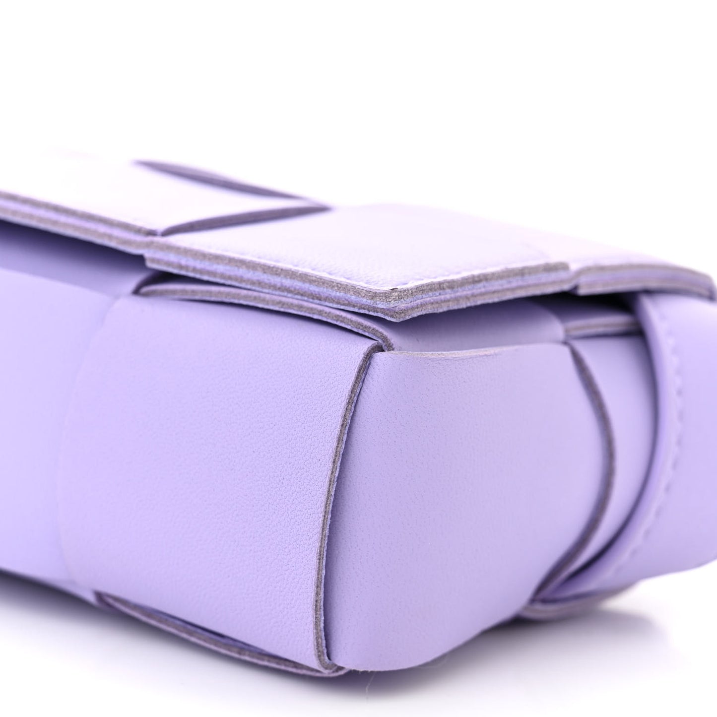 Nappa Maxi Intreccio The Belt Cassette Bag Wisteria