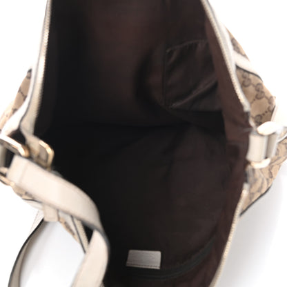 Gucci Monogram D Gold Large Messenger White 5 of 9