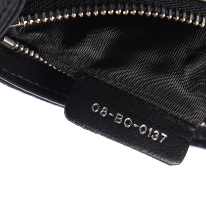 Christian Dior Grained Calfskin Diorama Wallet on Chain Pouch Black 8 of 8