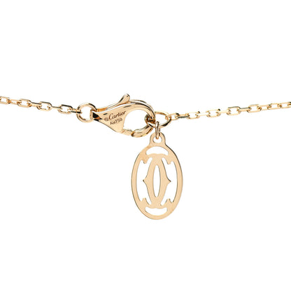 Cartier 18K Yellow Gold Diamond SM D'Amour Pendant Necklace 4 of 6