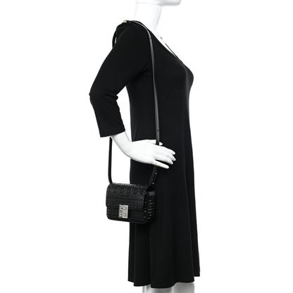 Givenchy Calfskin 4G Embossed Small Crossbody Black 2 of 9