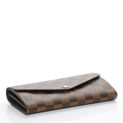 Louis Vuitton Damier Ebene Sarah Wallet NM 4 of 7