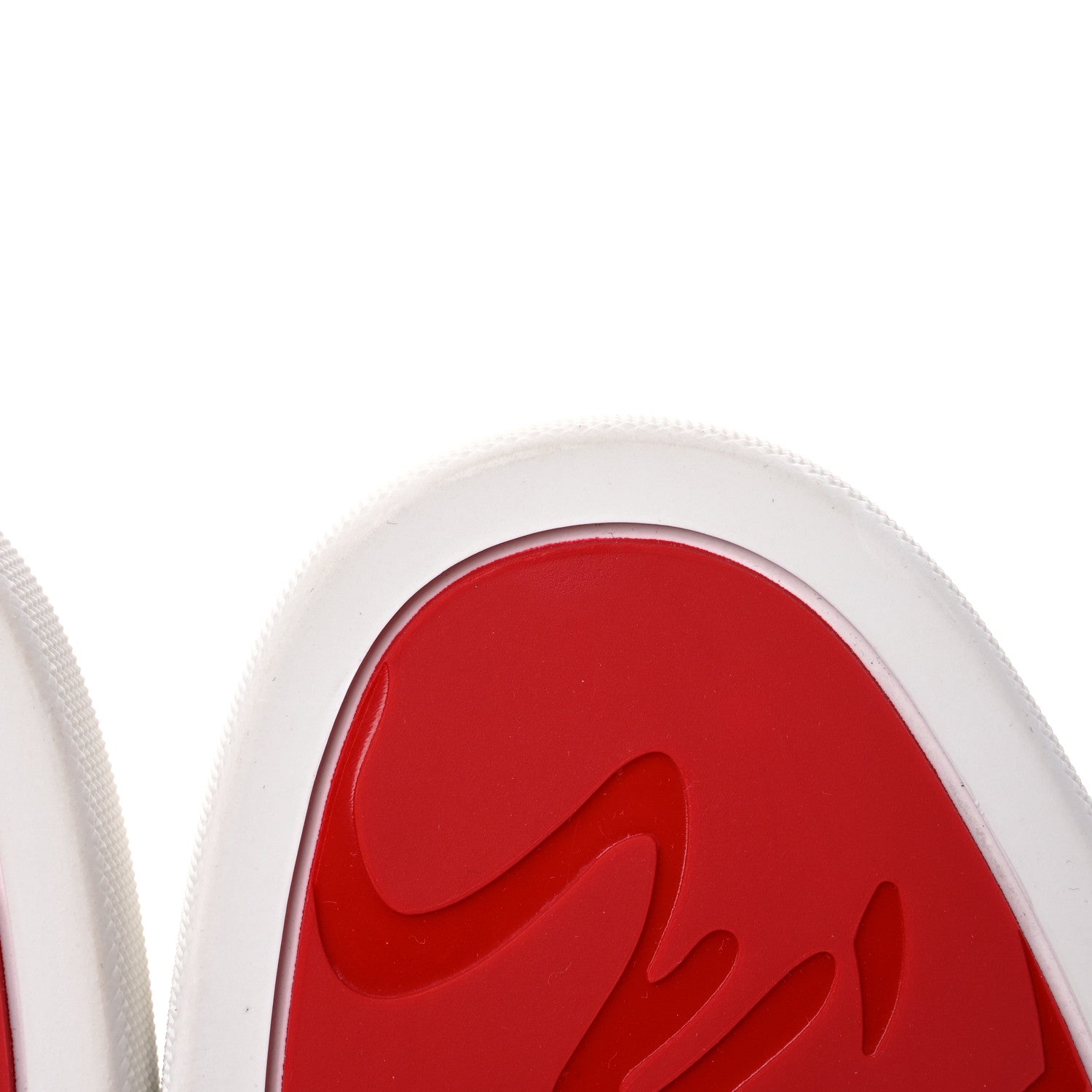Christian Louboutin Calfskin Vieira Flat Sneakers 40 White 9 of 11