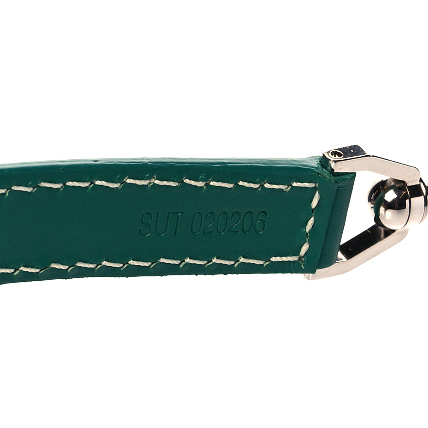 Calfskin Adjustable Shoulder Strap Green