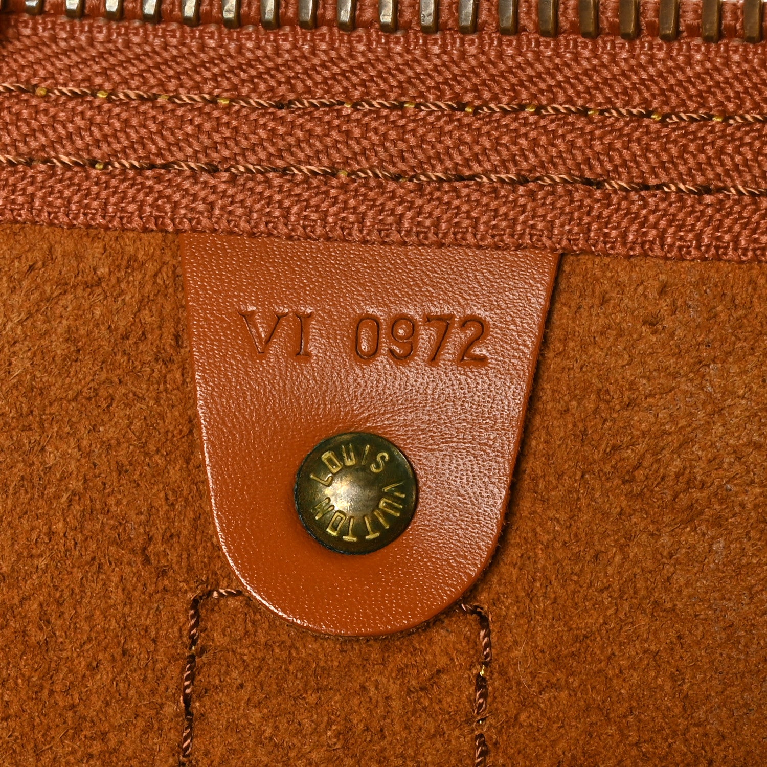 Louis Vuitton Epi Keepall 50 Cipango 6 of 7