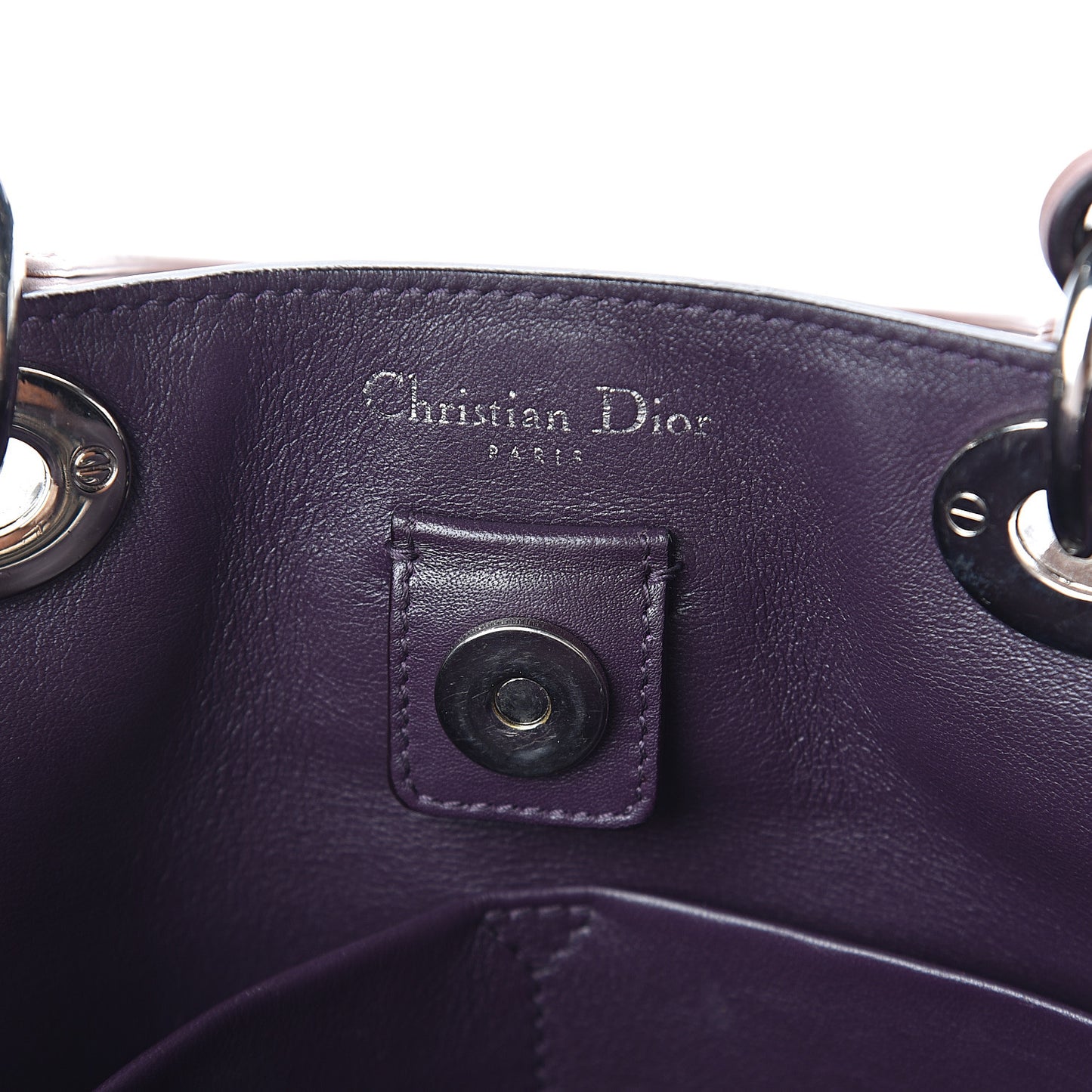 Smooth Calfskin Large Diorissimo Tote Petale