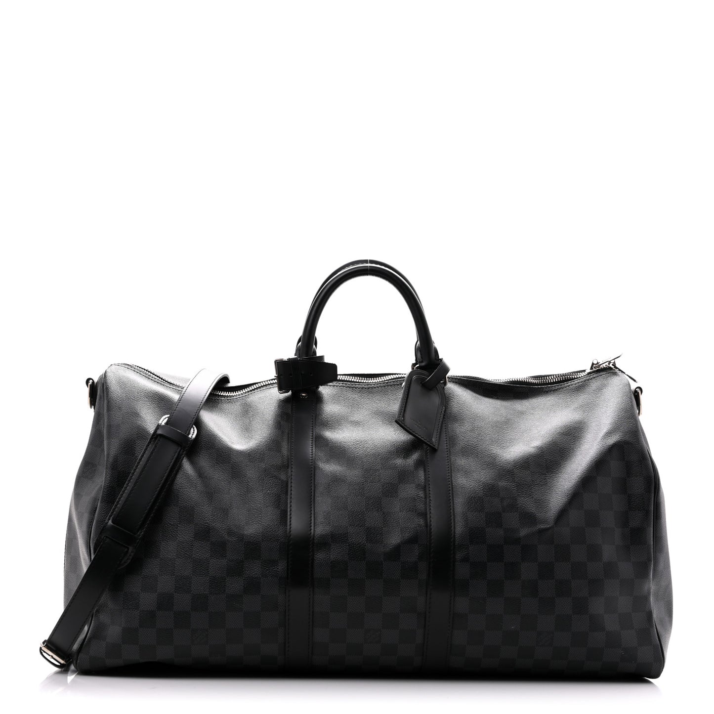Damier Graphite Keepall Bandouliere 55