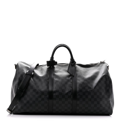 Louis Vuitton Damier Graphite Keepall Bandouliere 55 1 of 11