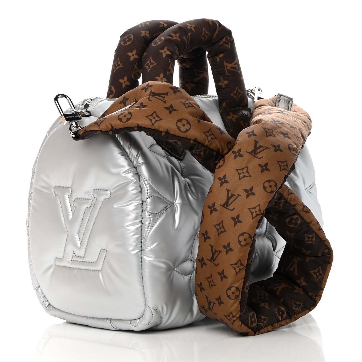 Louis Vuitton Econyl Mini Monogram Pillow Speedy Bandouliere 25 Silver 3 of 10