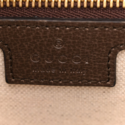 Gucci GG Supreme Monogram Web Small Ophidia Top Handle Bag Beige Ebony 6 of 14