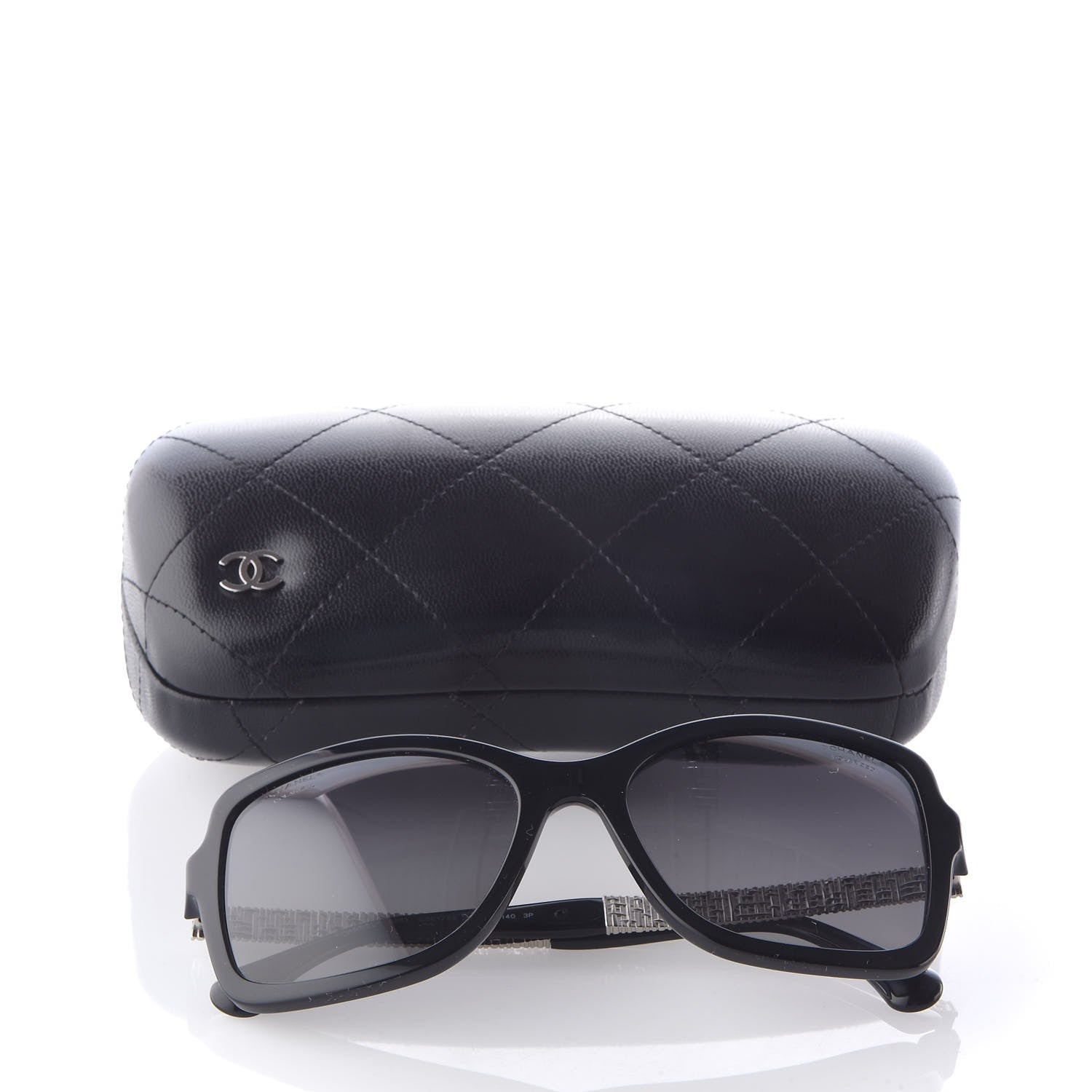 Chanel Square Winter Polarized Sunglasses 5383 Blue 8 of 8