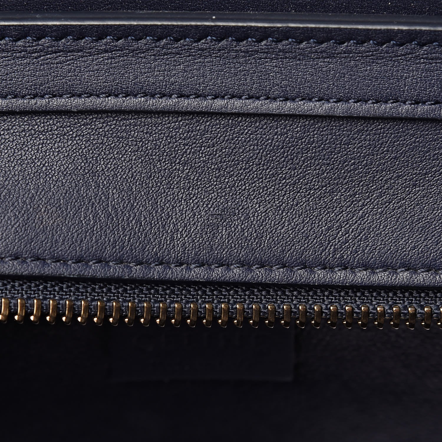 Celine Smooth Calfskin Nano Luggage Ink 11 of 13