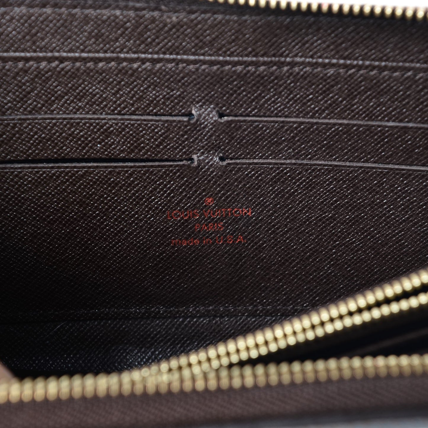 Damier Ebene Zippy Wallet