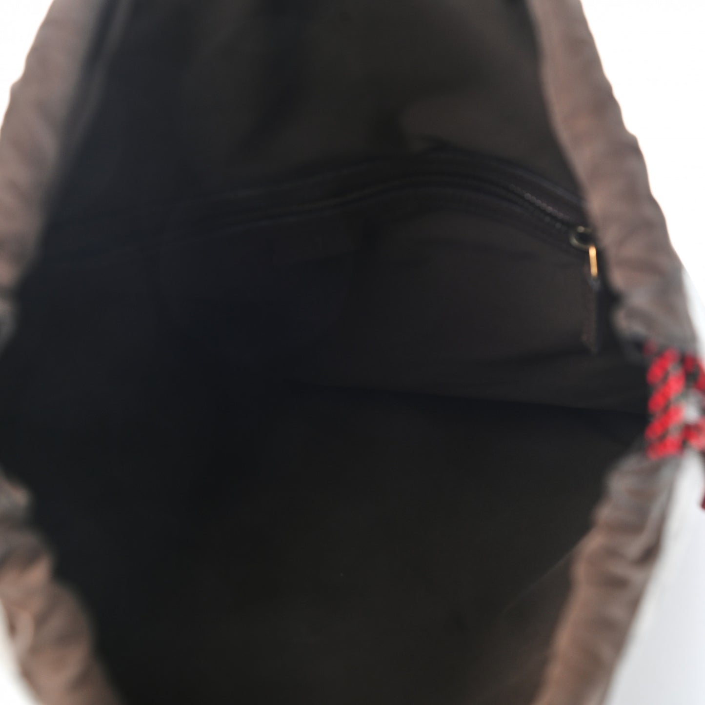 GG Supreme Monogram Neo Vintage Drawstring Backpack Beige New Acero Crop