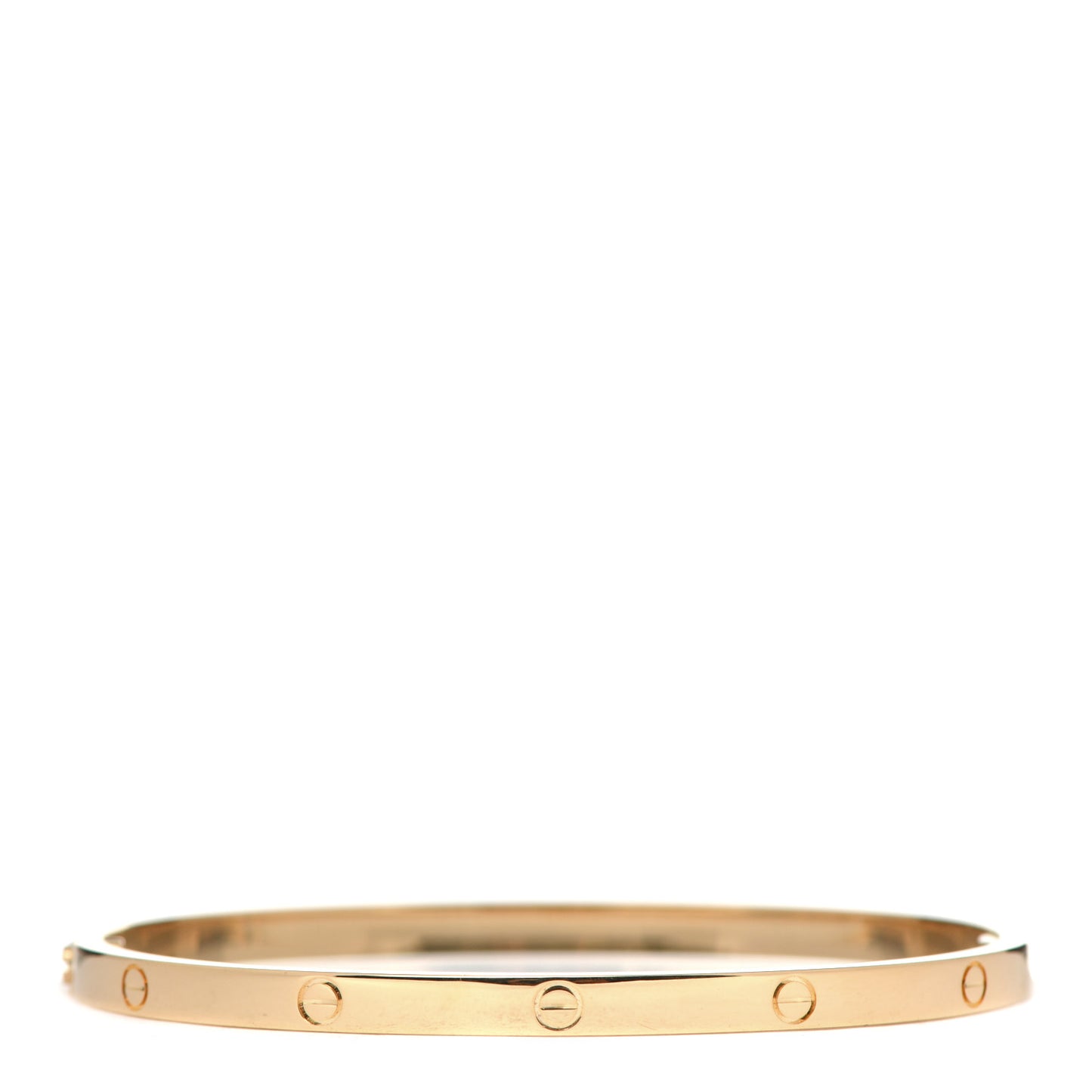 18K Yellow Gold Small LOVE Bracelet 17