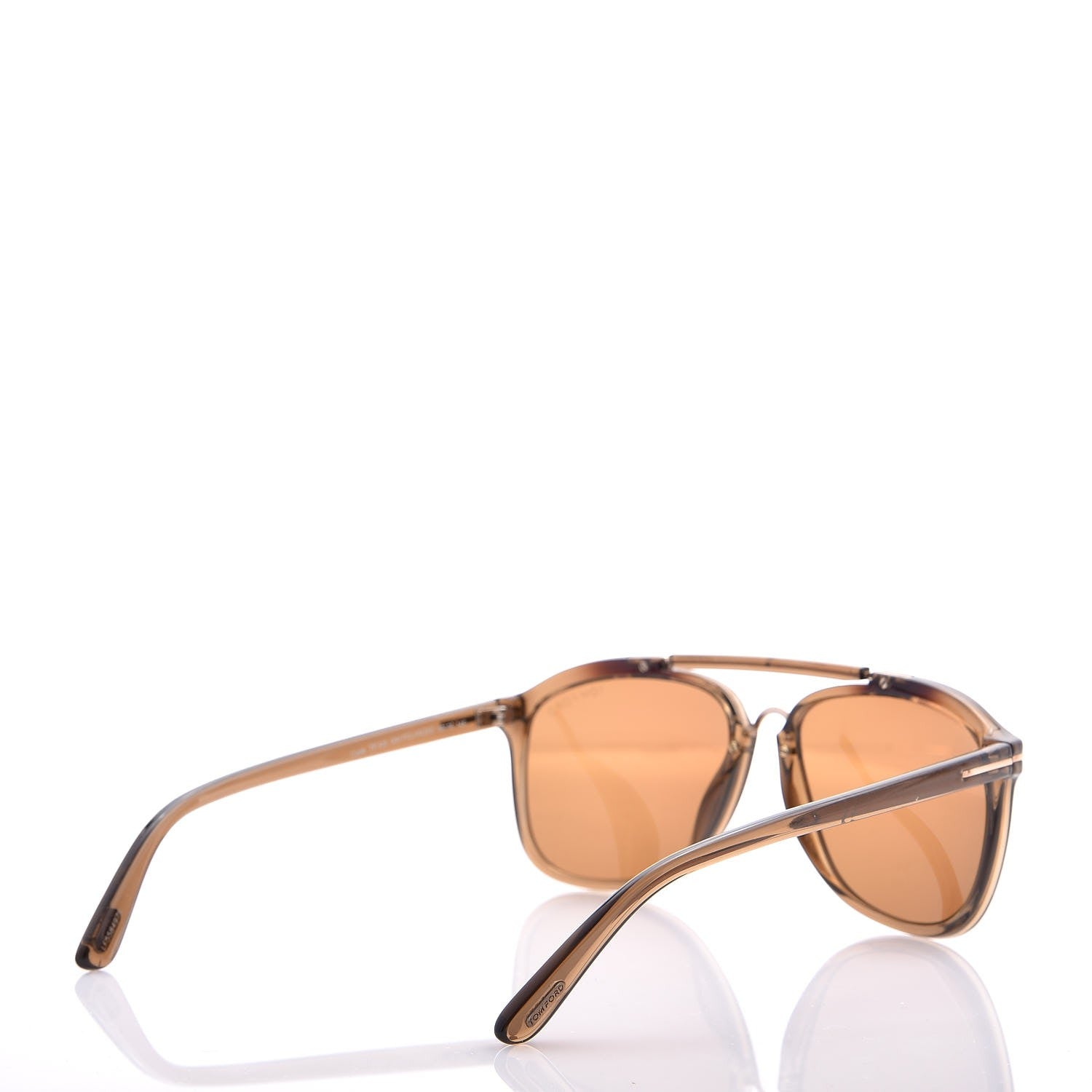Tom Ford Cade Aviator Sunglasses TF300 Brown 4 of 8