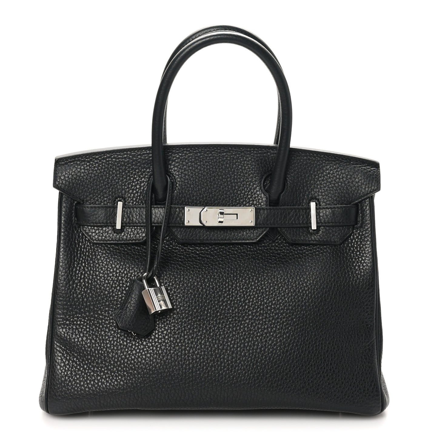 Taurillon Clemence Birkin 30 Black