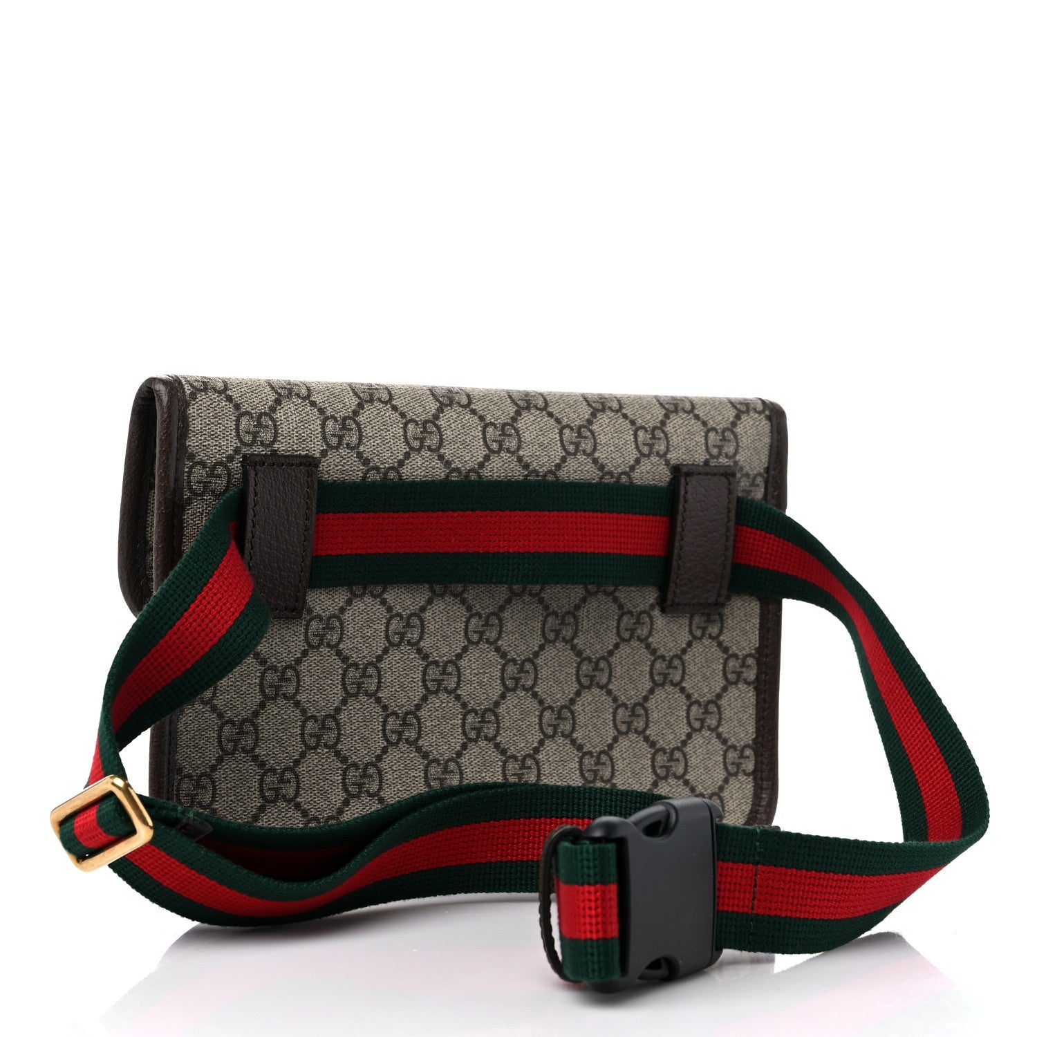 Gucci GG Supreme Monogram Neo Vintage Web Belt Bag Brown 3 of 10